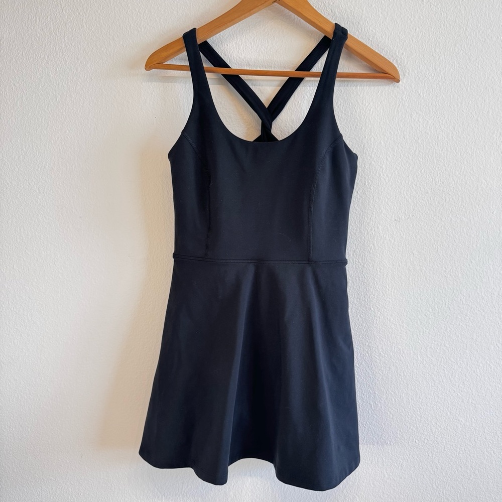 Spiritual Gangster Black Cross-Back Mini Dress - Picture 3 of 8